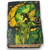 LEARICHI Fata principessa e luna, vintage, in pelle, per uomo e donna, scrittura, taccuino da viaggio, diario artista, disegno, album da disegno, carta antica, pagine non rigate