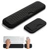 shengxinym Poggiapolsi Tastiera Poggiapolsi Mouse,Tappetino Mouse Ergonomico con Memory Foam per Computer Laptop Ufficio,Base di Gomma Antiscivolo Impermeabile Comfortables Tippen,Grigio