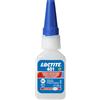 LOCTITE 401, Adesivo istantaneo multiuso, Cianoacrilato a polimerizzazione rapida, Colla universale adatta a materiali porosi, 1 flacone da 20g