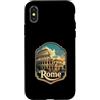 Negozio di souvenir di Roma Italia Custodia per iPhone X/XS Roma Colosseo