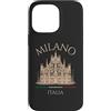 Italian Souvenir Cathedral Milan Italy D Custodia per iPhone 14 Pro Max Milano Italia Cattedrale Architettura