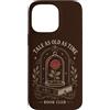 Vintage Rose Book Club Romance Custodia per iPhone 14 Pro Max Libro Club Reader Rose Romance Fiaba Letteratura