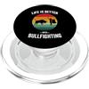 Retro Bullfighting Bullfighter La vita è migliore con la corrida Corrida spagnola vintage PopSockets PopGrip per MagSafe