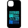Lustiger Geburtstagsspruch zum 22. Gebur Custodia per iPhone 14 Plus 22° compleanno leggendario da luglio 2004 vintage retrò
