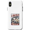 Biblical Humor Eden Snake Apple Eve Adam Custodia per iPhone X/XS Ti ho detto così originale cattiva decisione Genesis 3 6