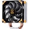 SilverStone SST-AR01-V3 - Tubo di raffreddamento CPU Argon 3 a contatto diretto, PWM 120 mm, Intel/AMD, AM4 Ready