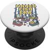 Tinned Fish Era Sardine Apparel Divertente vanità retrò per trucco a forma di sardina in latta a forma di pesce PopSockets PopGrip Adesivo