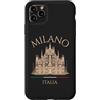 Italian Souvenir Cathedral Milan Italy D Custodia per iPhone 11 Pro Max Milano Italia Cattedrale Architettura