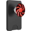 Hardware Red Cooler Graphic Ventola di raffreddamento rossa per computer gamer PopSockets PopWallet per MagSafe