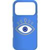 AuraStitch Custodia per iPhone 17 Pro Evil Eye | Grafica di protezione Nazar | Estetica mistica