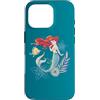 Disney La Sirenetta Ariel e Flounder The Sea Custodia per iPhone 16 Pro