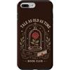Vintage Rose Book Club Romance Custodia per iPhone 7 Plus/8 Plus Libro Club Reader Rose Romance Fiaba Letteratura