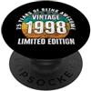 Kattos - 25th Birthday Gifts bday 25° Compleanno Leggendario Anno di Nascita 1998 Edizione PopSockets PopGrip Adesivo