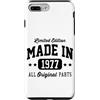 Born in Year Retro Style Custodia per iPhone 7 Plus/8 Plus Vintage Made In 1973 Limited Edition Ricambi Originali