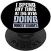Myotron Collective Passo Tempo In Palestra Con Squats Ridicoli PopSockets PopGrip Adesivo