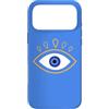 AuraStitch Custodia per iPhone 17 Pro Max Evil Eye | Grafica di protezione Nazar | Estetica mistica