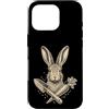 Jimbeels Custodia per iPhone 16 Pro Lepre con Carota e Paletta