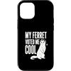 Jimbeels Custodia per iPhone 12/12 Pro Furetto Vota Cool