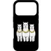 Cool 3 Hip Hop Trio Street Gold Chain Fu Custodia per iPhone 17 Pro Alpaca Lama Rap Old School Retro Streetwear 80s 90s Tre