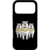 Cool 3 Hip Hop Trio Street Gold Chain Fu Custodia per iPhone 17 Pro Max Capybara Capy Rap Old School Retro Streetwear 80s 90s Tre