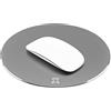 XtremeMac - Tappetino per Mouse in Alluminio | Mouse Pad Rivestito con Gomma Antiscivolo | Stabile e Stiloso | Dura a Lungo - Grigio Siderale