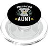 Aunt To Be Pregnancy Announcement Party Koala-Fied Zia Carino Koala Bear Amante Girasole PopSockets PopGrip per MagSafe
