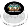 Kattos - 25th Birthday Gifts bday 25° Compleanno Leggendario Anno di Nascita 1998 Edizione PopSockets PopGrip per MagSafe