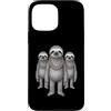 Cool 3 Hip Hop Trio Street Gold Chain Fu Custodia per iPhone 13 Pro Max Bradipo Rap Old School Retro Streetwear 80s 90s Tre