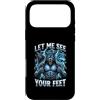 Funny Stupid Wolves Meme Custodia per iPhone 17 Pro Max Fammi vedere i tuoi piedi Meme ironico di Alpha Wolf