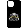 Cool 3 Hip Hop Trio Street Gold Chain Fu Custodia per iPhone 13 Ferret Rap Old School Retro Streetwear 80s 90s Tre