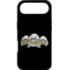 Cool 3 Hip Hop Trio Street Gold Chain Fu Custodia per iPhone Air Blobfish Rap Old School Retro Streetwear anni '80 '90 Tre