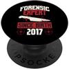True Crime Merch for Investigative Crime Esperto forense dalla nascita 2017 Compleanno a tema crimine vero PopSockets PopGrip Adesivo