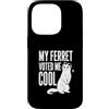 Jimbeels Custodia per iPhone 14 Pro Furetto Vota Cool
