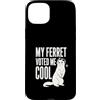 Jimbeels Custodia per iPhone 15 Plus Furetto Vota Cool