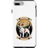 Animal Dog Lover Gifts Custodia per iPhone 7 Plus/8 Plus Evolution Of The Jack Russell Terrier