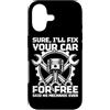 Mechanic Car Enthusiast Designs & Car Ou Custodia per iPhone 17 Correggi la tua auto gratis Car Lover Mechanic Garage Car Guy