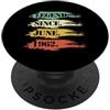 Lustige Legendäre Geburtstags Designs Compleanno design leggendario dal giugno 1962 retrò PopSockets PopGrip Adesivo