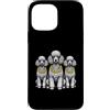 Cool 3 Hip Hop Trio Street Gold Chain Fu Custodia per iPhone 13 Pro Max Barboncino Rap Old School Retro Streetwear anni '80 '90 Tre