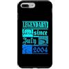 Lustiger Geburtstagsspruch zum 22. Gebur Custodia per iPhone 7 Plus/8 Plus 22° compleanno leggendario da luglio 2004 vintage retrò