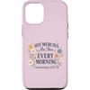 Morning Mercy Collection Custodia per iPhone 12/12 Pro Le sue misericordie sono nuove lamentazioni ogni mattina 3 22 23