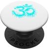 Buy Cool Shirts Maglietta Om Tie Dye Aqua PopSockets PopGrip Adesivo