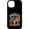 Liberty Bell Designs Custodia per iPhone 14 America 250 Patriotic Freedom Liberty Bell 1776 2026