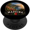 Beautiful Madeira Travel Designs Madeira Portogallo Isola Funchal Paradiso Paesaggio PopSockets PopGrip Adesivo