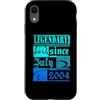 Lustiger Geburtstagsspruch zum 22. Gebur Custodia per iPhone XR 22° compleanno leggendario da luglio 2004 vintage retrò