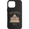 Italian Souvenir Cathedral Milan Italy D Custodia per iPhone 16 Pro Max Milano Italia Cattedrale Architettura