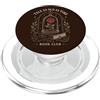 Vintage Rose Book Club Romance Libro Club Reader Rose Romance Fiaba Letteratura PopSockets PopGrip per MagSafe