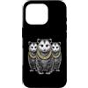 Cool 3 Hip Hop Trio Street Gold Chain Fu Custodia per iPhone 16 Pro Opossum Opossum Rap Old School Retro Streetwear 80s 90s Tre