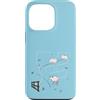 Whyitsme Design Custodia per iPhone 13 Pro Disegno divertente del filato di pecora, maglieria