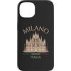 Italian Souvenir Cathedral Milan Italy D Custodia per iPhone 13 Milano Italia Cattedrale Architettura