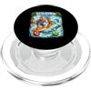 Meme Summer Crew Design divertente per selfie di Summer Vacation Bros. 2026 PopSockets PopGrip per MagSafe